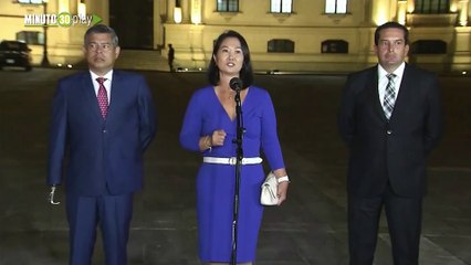 Keiko Fujimori le pidió a Gustavo Petro que no meta su nariz roja en Perú
