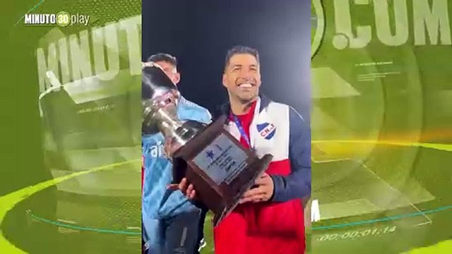 Luego de 16 años, Luis Suárez volvió a ser campeón con Nacional de Uruguay