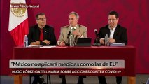 México no aplicará medidas como las de EU: No se cancelan vuelos a Europa