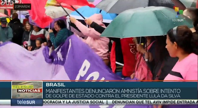En Brasil exigen justicia por crímenes cometidos en el gobierno de Bolsonaro