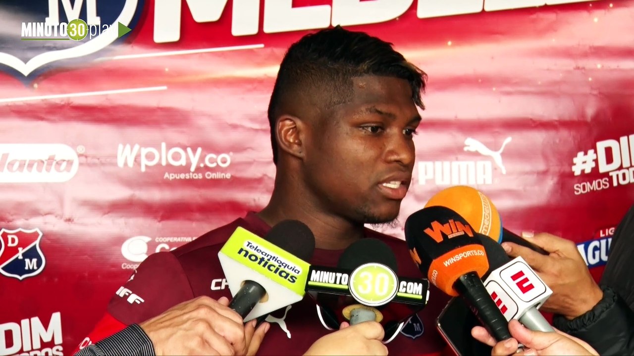 09-02-19 Zambrano tiene una idea clara con la adquisición de William Palacios, el último refuerzo del Medellín