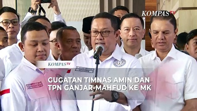 [FULL] Gugatan Timnas Anies-Muhaimin dan TPN Ganjar-Mahfud ke MK Terkait Hasil Pilpres 2024