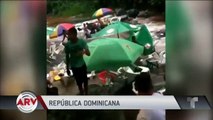 Crecida de río desata pánico entre decenas de bañistas en República Dominicana