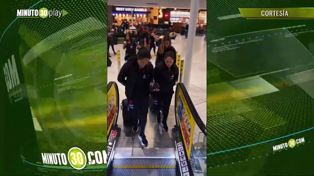 Llenas de ilusión llegaron a Australia las jugadoras de la selección Colombia para disputar el mundial