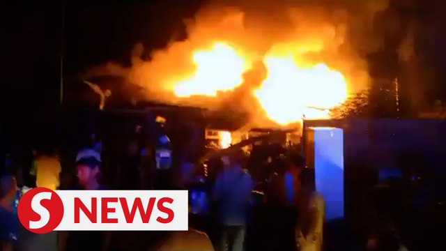 65 left homeless in Kampung Likas blaze near Kota Kinabalu