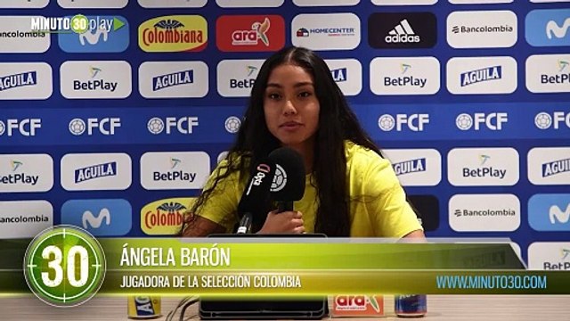 Ángela Barón analizó el juego amistoso de la selección femenina previo al mundial