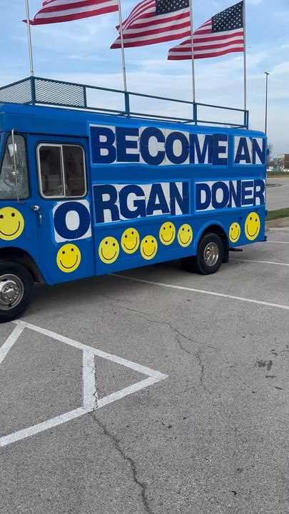 I have no words for this. This mobile reminder to Become an Organ Don(e)r was just too special not to share