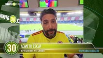 Fuera fuera abuchean a Agmeth Escaf en el estadio por pedirle la silla a la familia de Lucho Díaz Parte 2 SIN AutoPlay