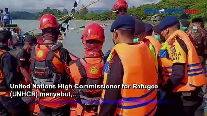 Tim SAR Gabungan Evakuasi 3 Jasad Warga Rohingya yang Mengapung di Perairan Aceh