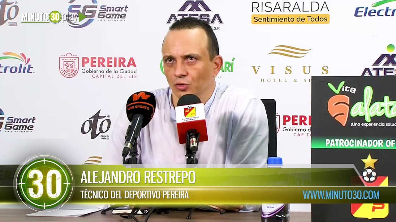 Hoy había que ganar Alejandro Restrepo luego de la victoria 2-0 contra Atlético Nacional