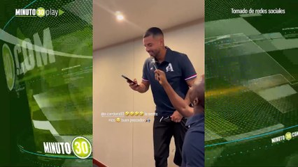 No hay secreto Edwin Cardona cantando previo a enfrentar a Nacional con la ‘mecha