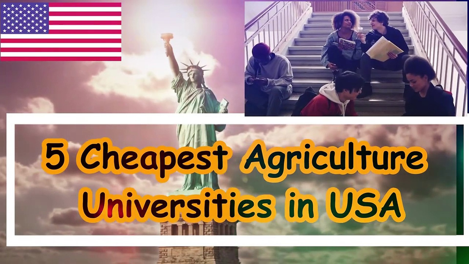 ⁣Agriculture Study USA I Cheapest Agriculture Universities in USA - Infomity