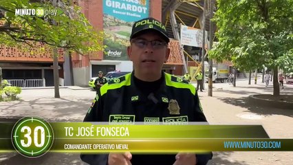 Así será el plan de seguridad para el partido de Atlético Nacional contra el América