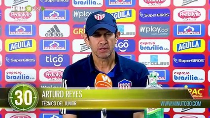 Junior está acostumbrado a jugar finales Arturo Reyes sobre el partido contra el DIM