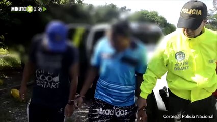 17-08-19 Capturaron a 10 presuntos integrantes de Los Caparros, que delinquen en el Bajo Cauca Antioqueño