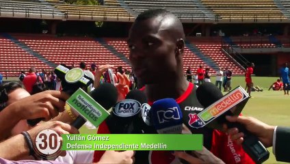 Yulián Gómez, con grandes expectativas, para debut con el Medellín