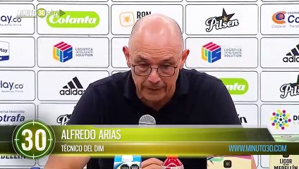 Download Video: La diferencia del triunfo está en que pudimos convertir Alfredo Arias, técnico del DIM