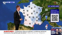 Des averses dans le nord-est de la France, avec des températures comprises entre 9°C et 19°C... La météo de dimanche 24 mars