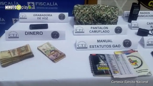 17-10-19 Ejército capturó a alias Carlitos, responsable de desplazamientos forzados en Tarazá y Cáceres