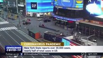 La Mitad de infectados de coronavirus en Estados Unidos esta en Nueva York