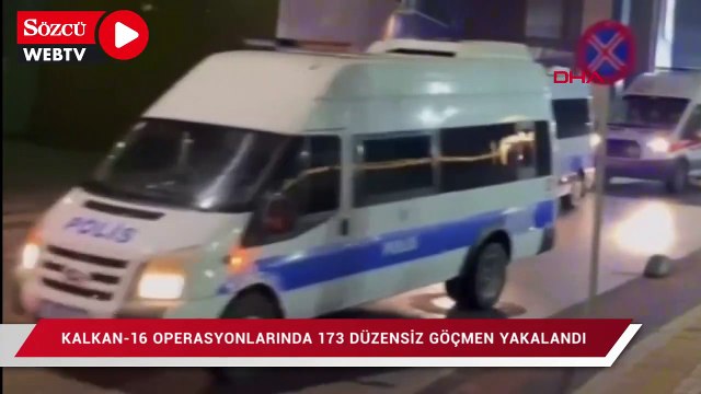 Bakan Yerlikaya: Kalkan-16 operasyonlarında 173 düzensiz göçmen yakalandı