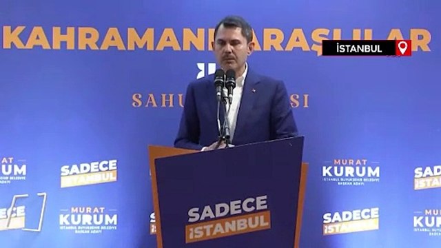 Murat Kurum'un 650 bin konut vurgusu