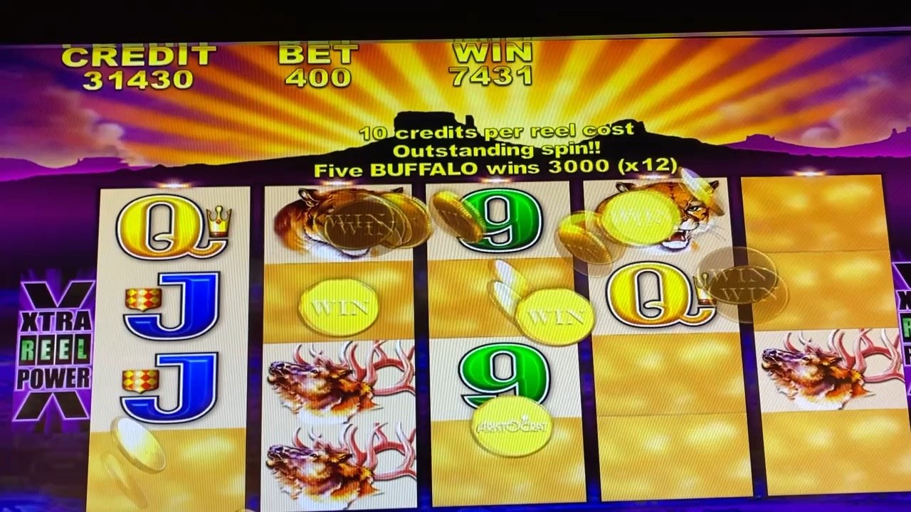 Original Buffalo Slot Machine - Line Hit