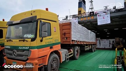 Aid Ship Arrives in Gaza 🚢
