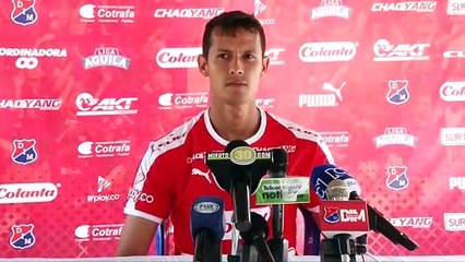 22-09-18  Andres Ricaurte habla de juego Medellín vs Santa Fe