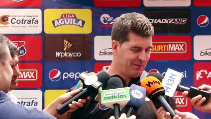 08-05-18 Le gusto a Rescalvo que le tocara enfrentar a Junior en cuartos el DT responde