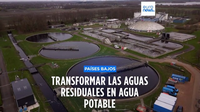 Científicos de Países Bajos intentan convertir las aguas residuales en agua potable