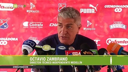 04-12-18 Octavio Zambrano contó como asumieron él y sus dirigidos el aplazamiento de fechas
