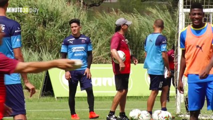 05-02-19 Zambrano analizó la reestructuración de la nómina de Palestino en la previa del debut del DIM en la Libertadores