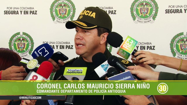 24-08-18 Cerca de 360 millones de pesos iban a ser robados en un banco de El Bagre