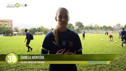 Daniela Montoya quiere aportar la cuota de experiencia en Independiente Medellín