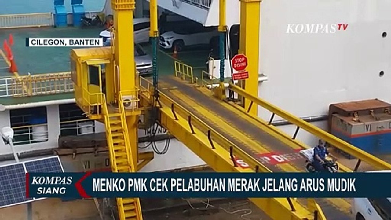 Menko PMK Tinjau Kesiapan Arus Mudik Lebaran 2024