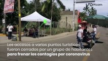 Coronavirus: habitantes de Nayarit prohíben entrada a turistas