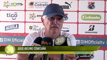 Julio Comesaña reconoció y valoró el trabajo de Pipe Pardo y Luciano Pons en la victoria ante Cali