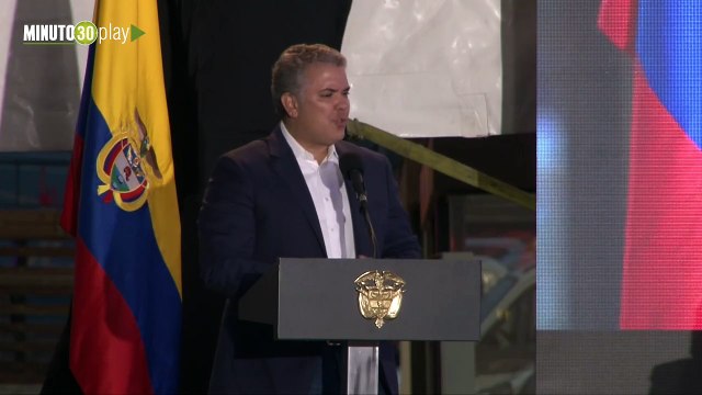 16-08-19 Presidente Iván Duque aseguró que el Túnel de Oriente es un referente para la infraestructura vial del país
