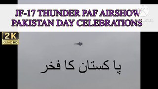 #JF-17 THUNDER #PakistanDay #Airshow