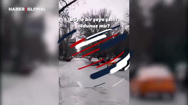 Ankara'da hayrete düşüren görüntü: Bir yanımızda kar yağar bir yanımız bahar bahçe