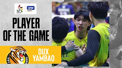 UAAP Player of the Game Highlights: Dux Yambao directs UST's arsenal in thriller over NU