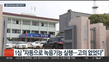 홈캠에 자동녹음된 배우자 대화 누설…대법도 "무죄"