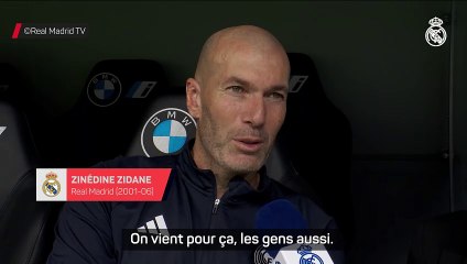 Zidane : "Nécessaire d'être là pour les gens qui souffrent"
