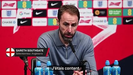 Southgate : "À ce niveau, le football est impitoyable"