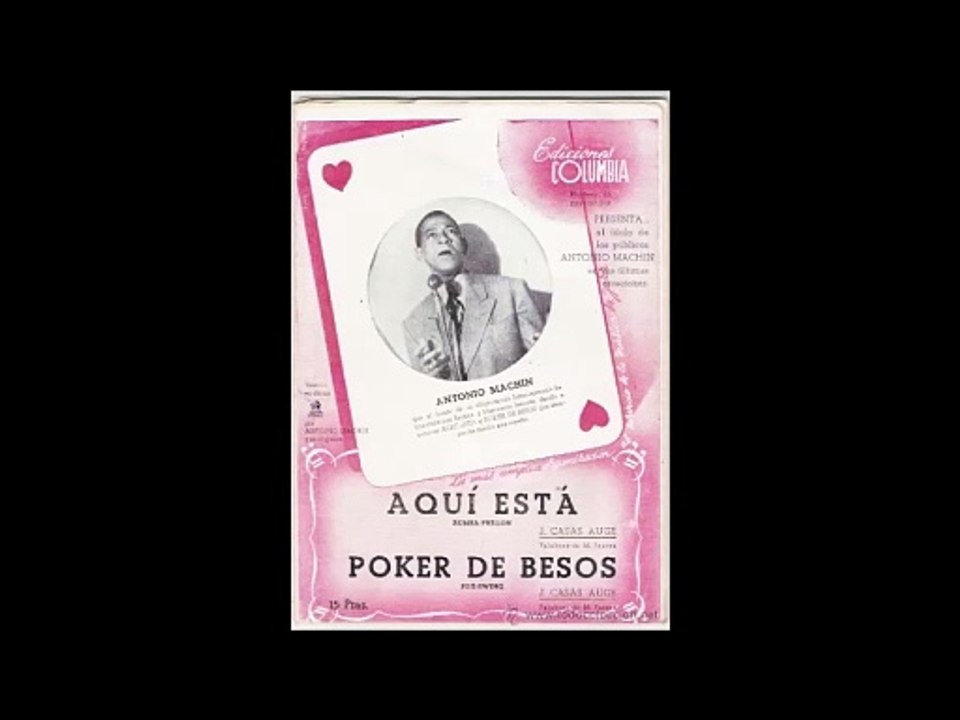 Poker De Besos (J. Casas Augé / M. Parera) - Antonio Machín