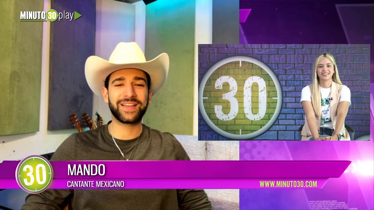 Mando, cantante de Regional Pop