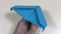 Avion en Papier qui vole bien - Tutoriel Origami Planeur