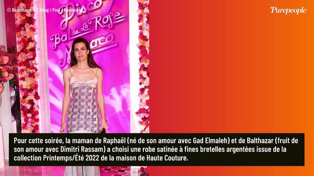 PHOTOS Bal de la Rose 2024 : Charlotte Casiraghi divine en fines bretelles, sa mère Caroline de Monaco élégante en sequins