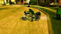 Grand Theft Auto :San Andreas Long Bike Ride On the Highway Road|Gta San Andreas Free Roam|Pc Hd|